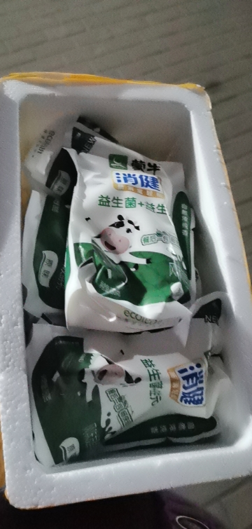 蒙牛消健酸奶原味风味发酵乳180g×12袋装益生菌益生元早餐酸牛奶晒单