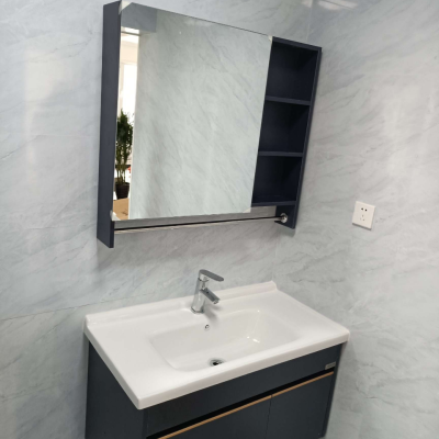 联勒(uniler)卫浴家具ysg 联勒(uniler) 实木浴室柜 洗脸盆柜组合