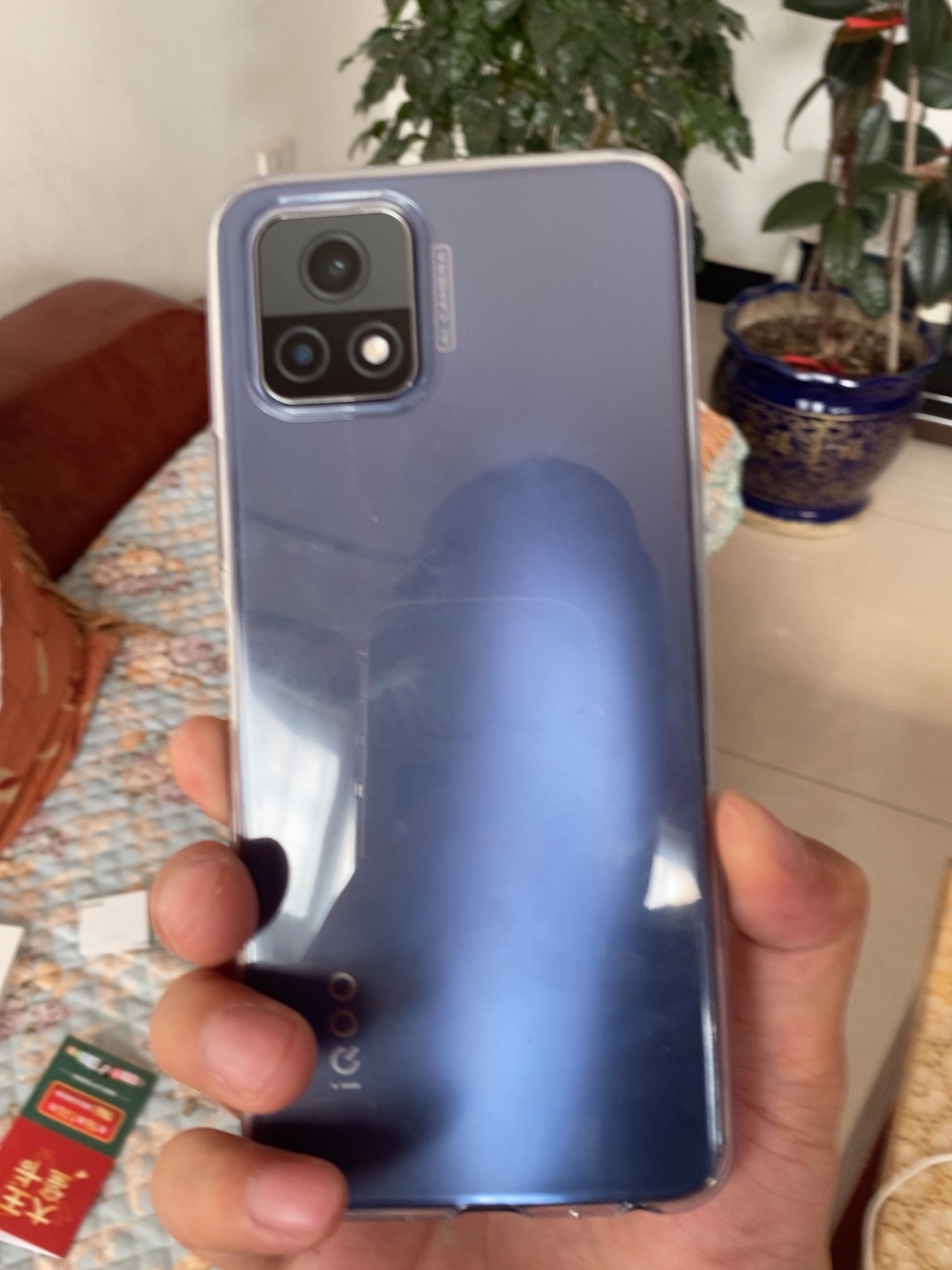 vivo iqoo u3 5g新品 浅蔚蓝 8 128g 性能小金刚 天玑800u 90hz竞速屏