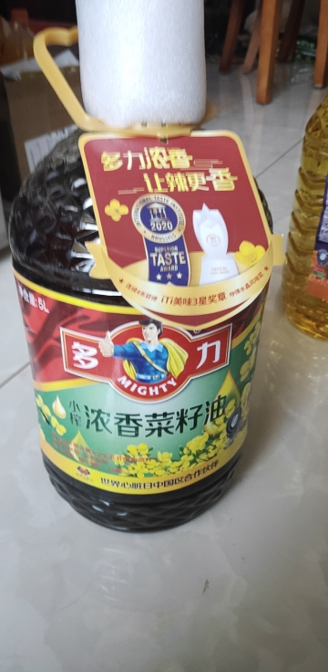 多力 小榨浓香菜籽油5l 非转基因物理压榨食用油 新老包装晒单图