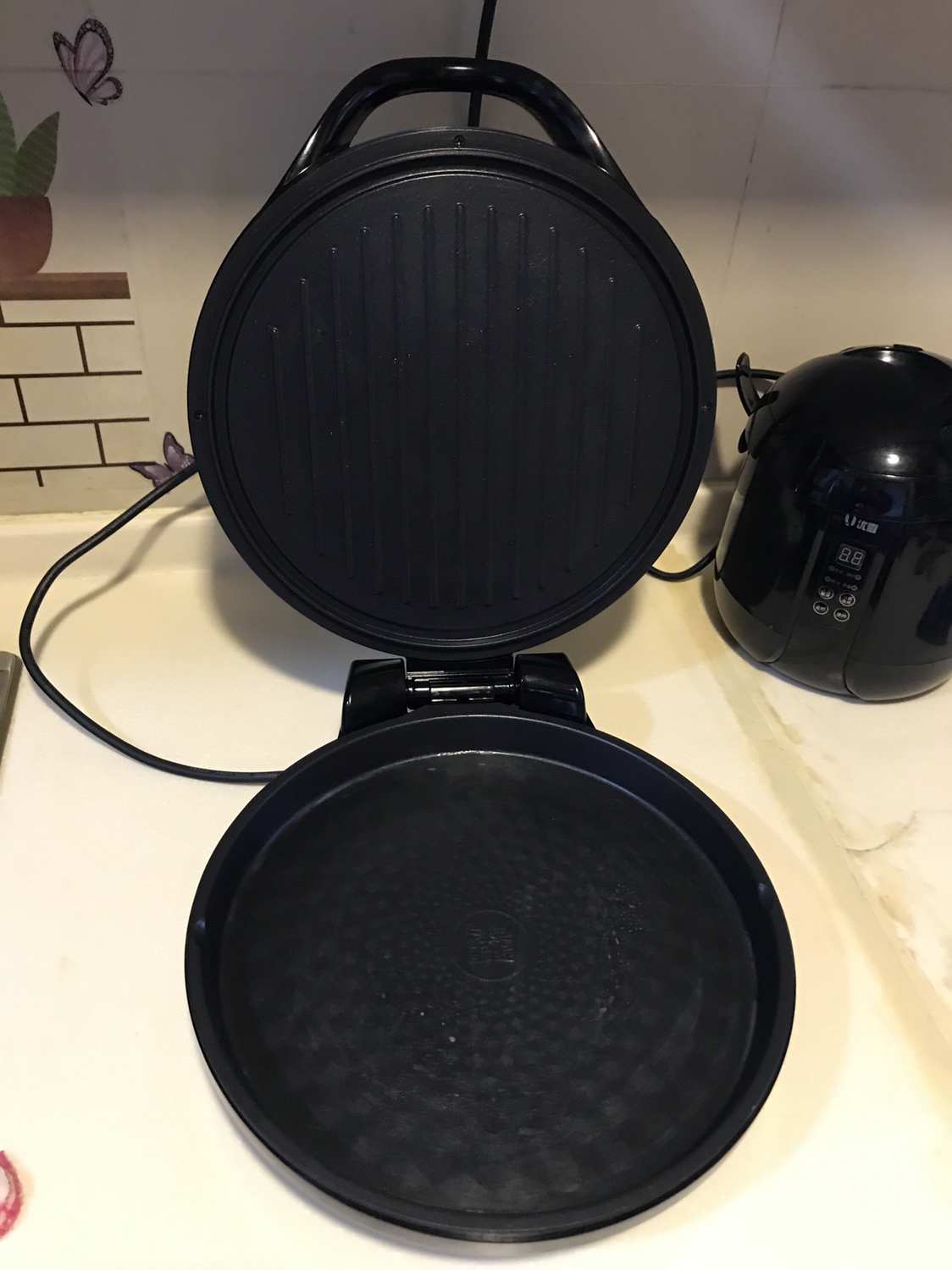 苏泊尔(supor)电饼铛家用双面加热煎饼铛煎烤机烙饼锅三明治机25mm