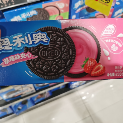 奥利奥夹心草莓味233g