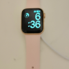 2023年新款 苹果 Apple Watch Series 9 (GPS) 45 毫米粉色铝金属表壳 亮粉色运动型表带 苹果手表S9晒单图