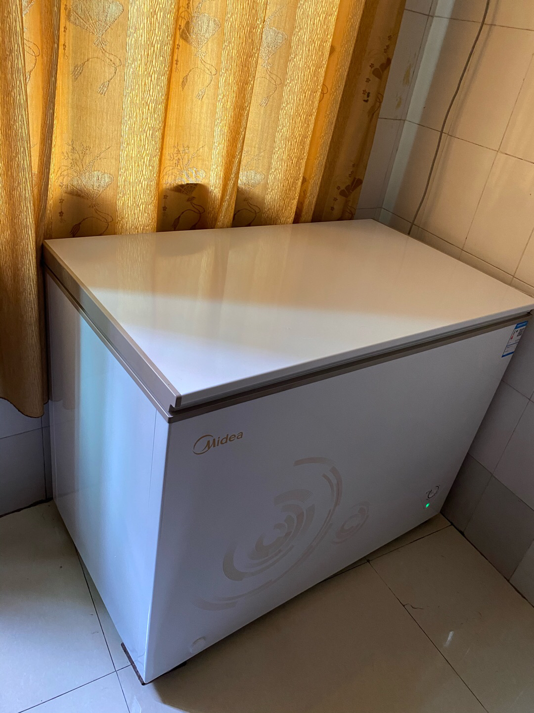 00美的(midea)220升冰柜 双温冷柜 冷藏冷冻 家用商用冰柜 节能冰柜