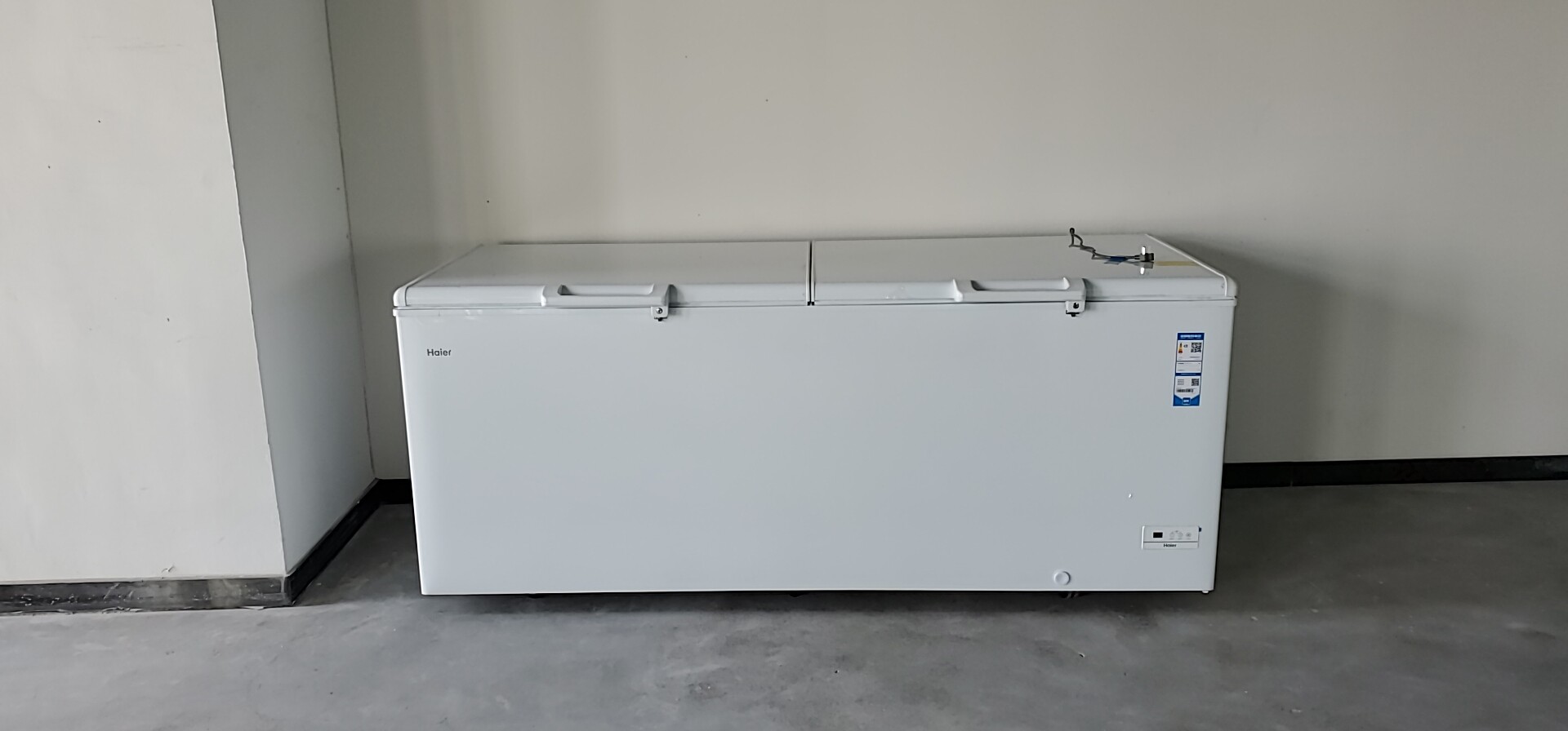 bc/bd-826hsq 冰柜 卧式单温826l一室冷藏冷冻转换冷柜 顶开门商用强