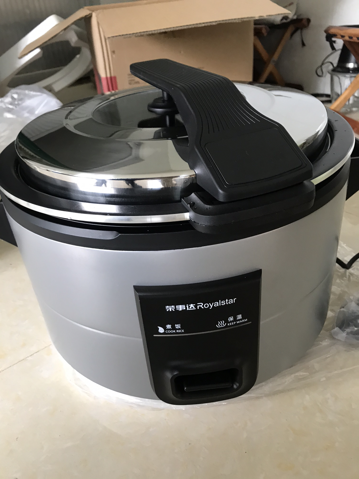 荣事达(royalstar)商用电饭锅rz-130q全自动电饭煲13l容量酒店食堂大