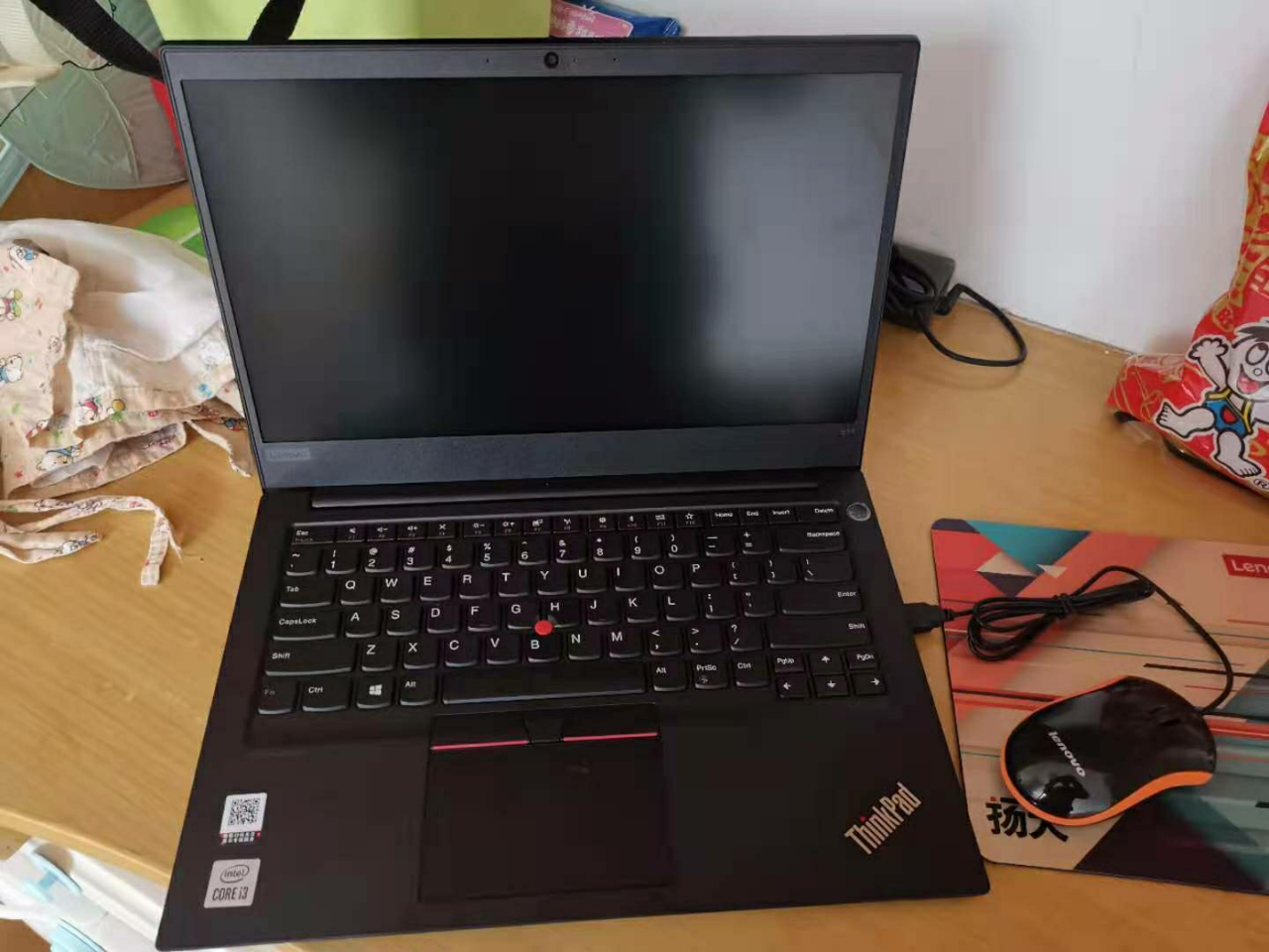 聯想thinkpad e14 英特爾十代酷睿 14英寸輕薄筆記本電腦(i3-1005g1