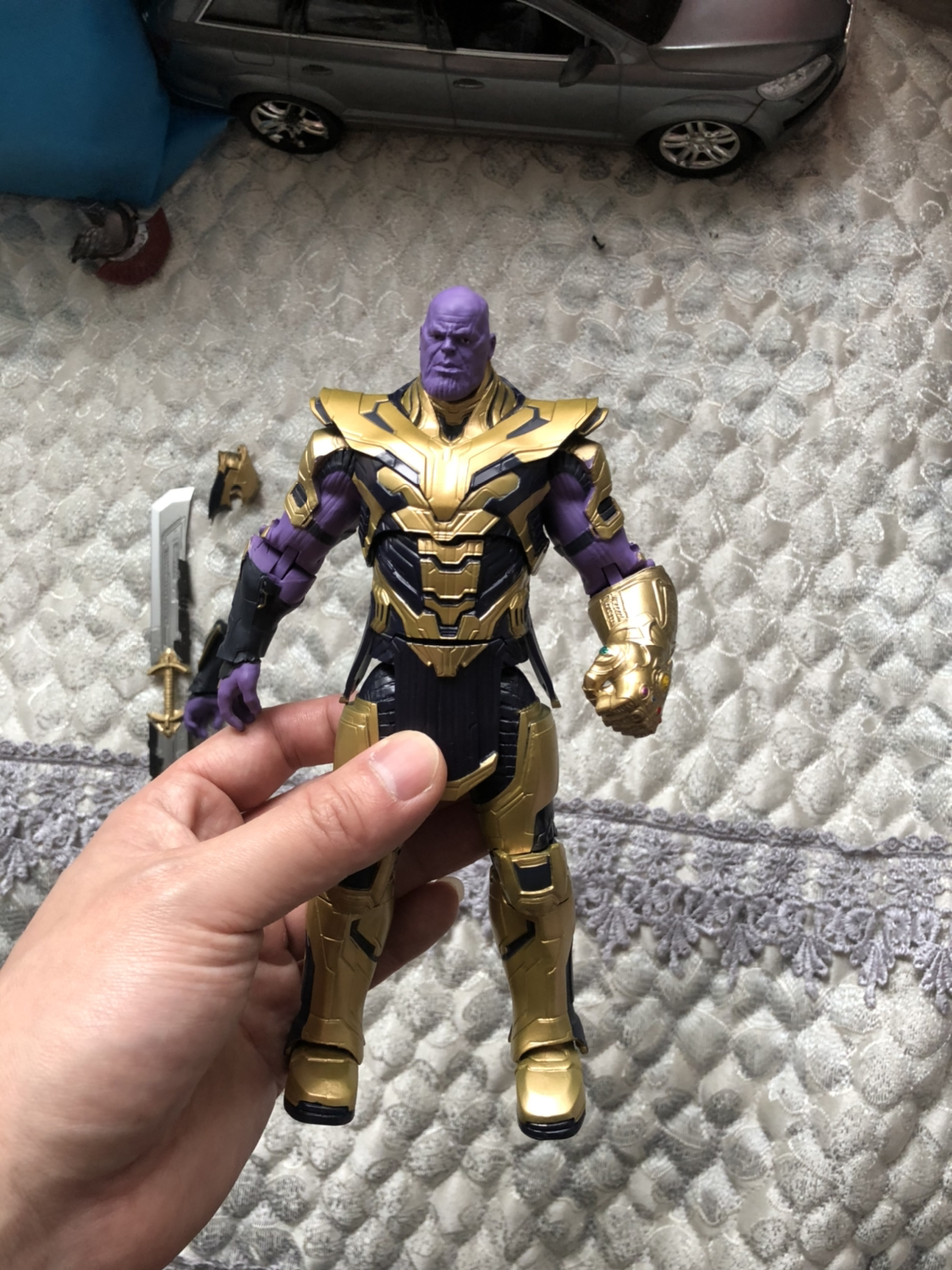 中动玩具 180602 8寸灭霸 漫威手办复仇者联盟关节可动玩具收藏款晒单