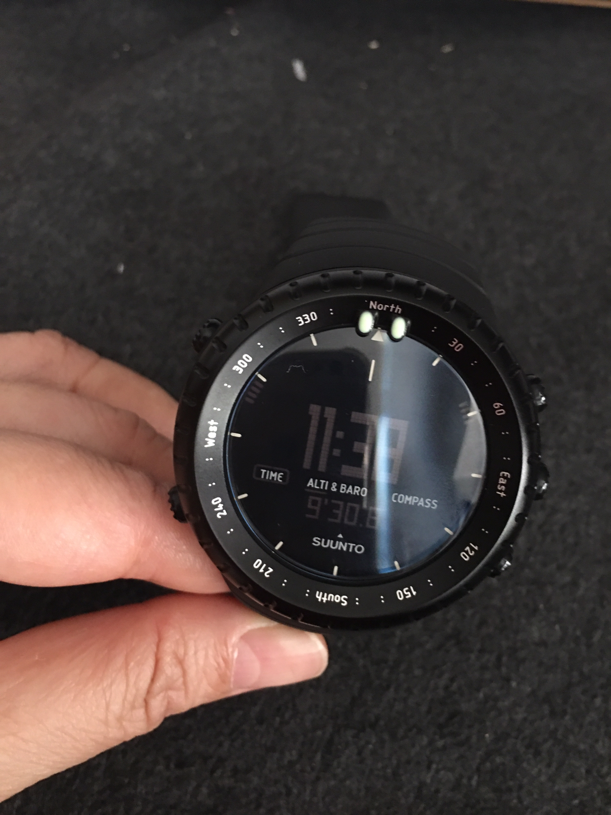 颂拓suunto手表core松拓核心户外运动登山海拔气压石英男表松拓智能