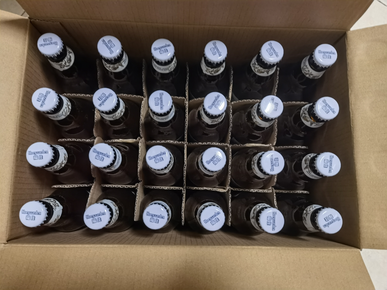 比利时风味啤酒 福佳白啤酒整箱330ml*24瓶装晒单图