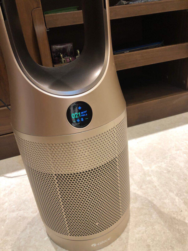 格力(gree)电风扇 无叶风扇 落地扇fwz-1201bg 多功能空气净化循环