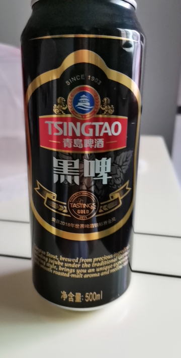 青岛啤酒(TSINGTAO)黑啤12度 500ml*12罐 整箱装 官方直营晒单图