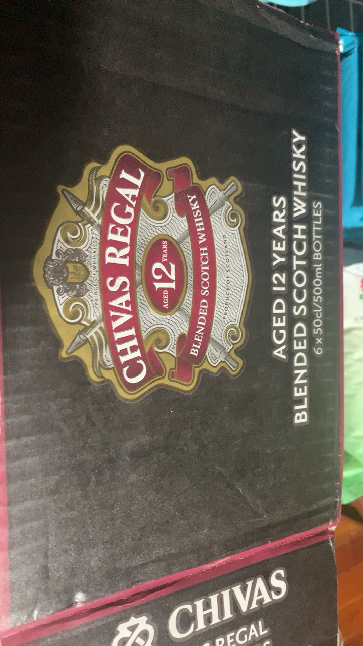 Chivas芝华士 12年 500ml 苏格兰威士忌 进口洋酒 官方授权 正品行货晒单图