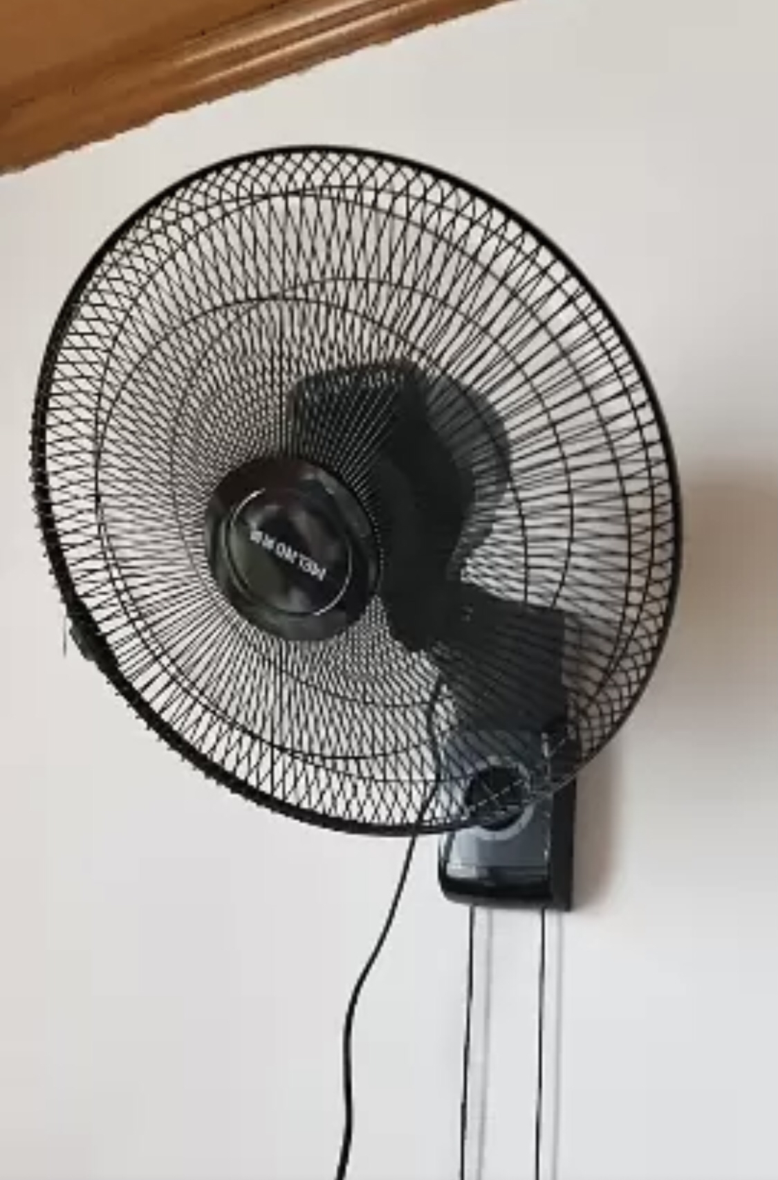 美菱壁扇家用壁挂式电风扇宿舍台式强力餐厅工业轻音挂扇大摇头壁扇电