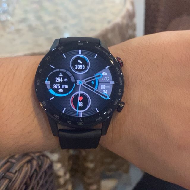 华为荣耀honor荣耀手表智能手表magicwatch246mm运动款碳石黑蓝牙通话
