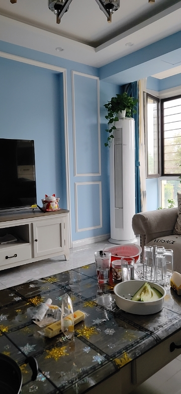 美的(midea)2匹变频空调柜机三级新能效 冷暖 家用安静手机智能客厅