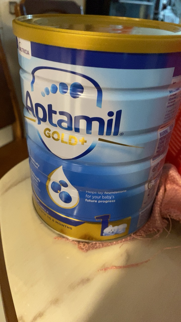 ami爱他美金装 原装进口奶粉 婴幼儿奶粉1段0-6个月900g(3罐装)晒单图