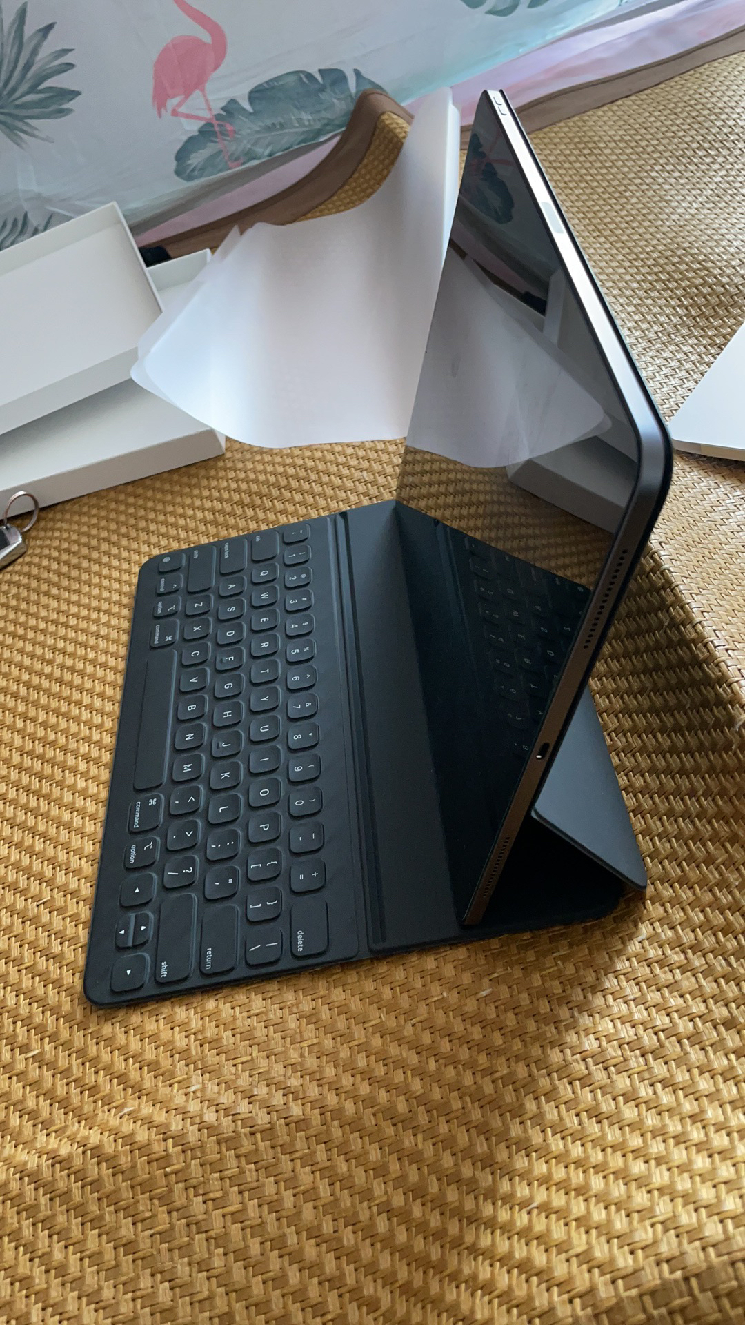 9英寸ipad pro的键盘式智能双面夹晒单图