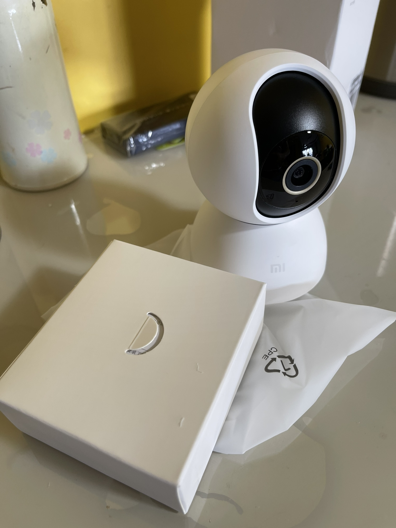 小米米家智能摄像机云台版2k全景摄像头300万像素家用网络监控全面