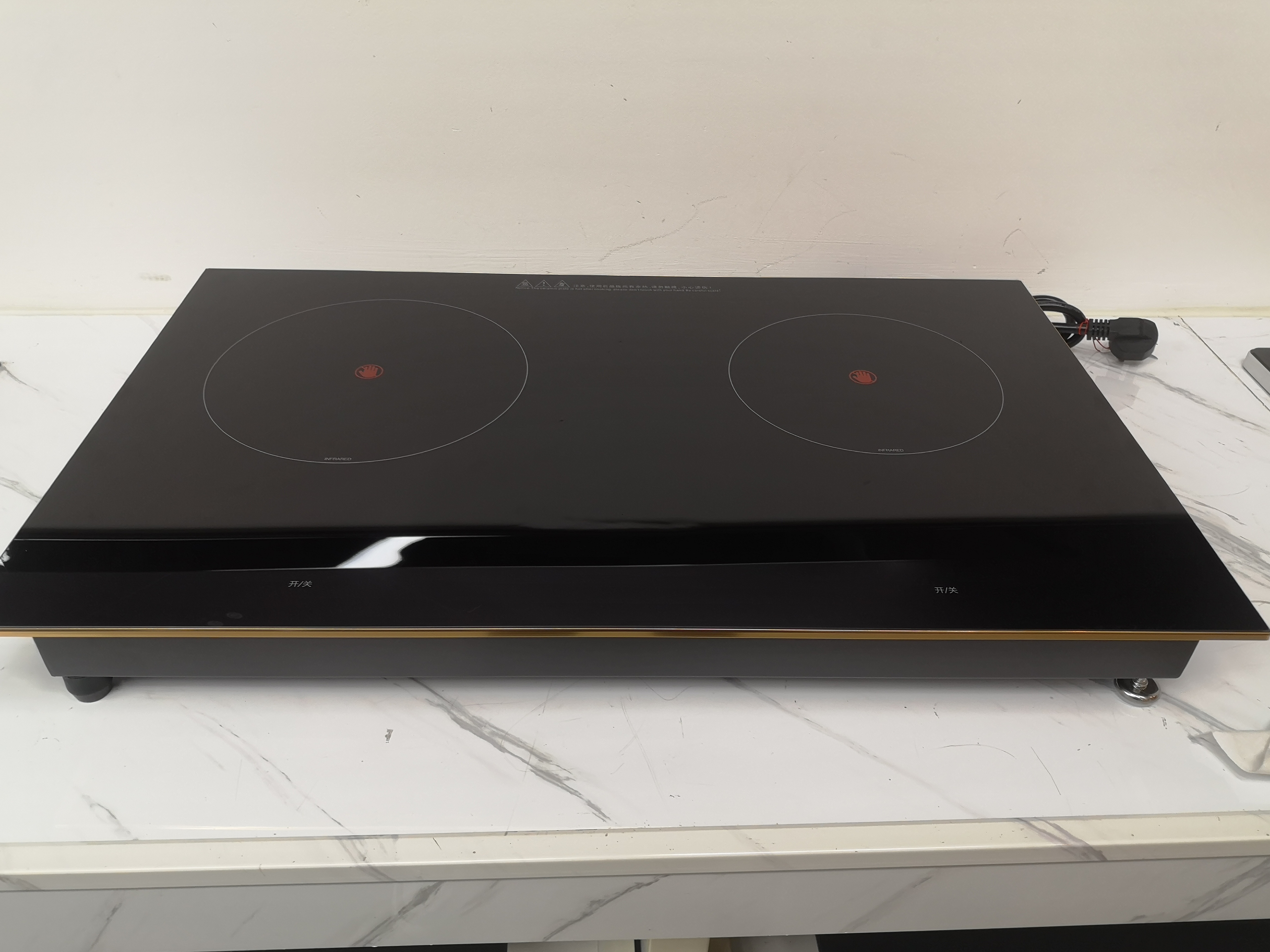 双电陶炉 智能多功能家用/商用电陶炉电磁灶 镶嵌式晒单图
