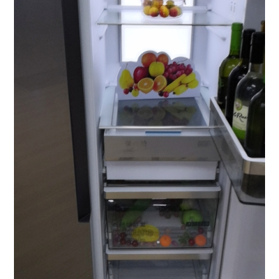 西门子(siemens)630升 对开门冰箱 独立双循坏 精准双控温 bcd-630w