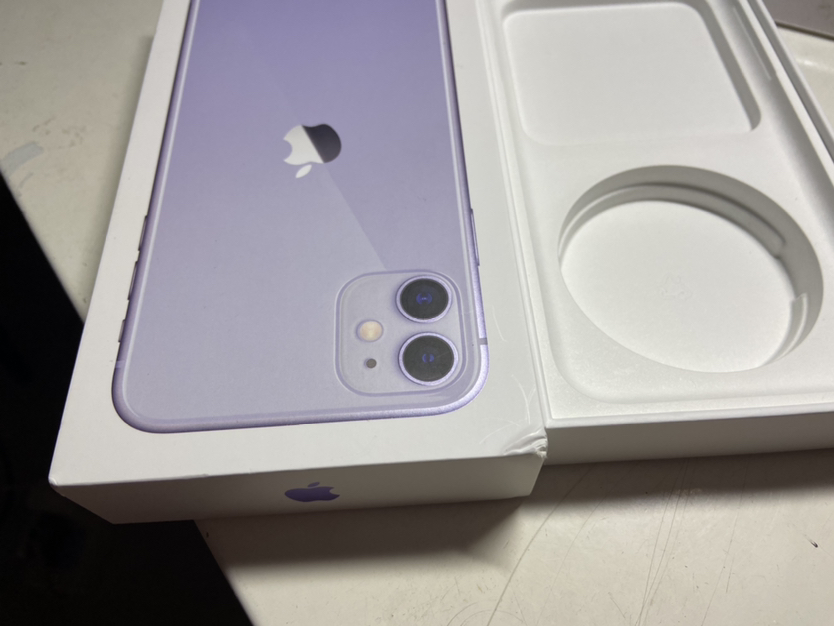 苹果/apple iphone 11 128g 紫色 移动联通电信4g全网通双卡双待手机