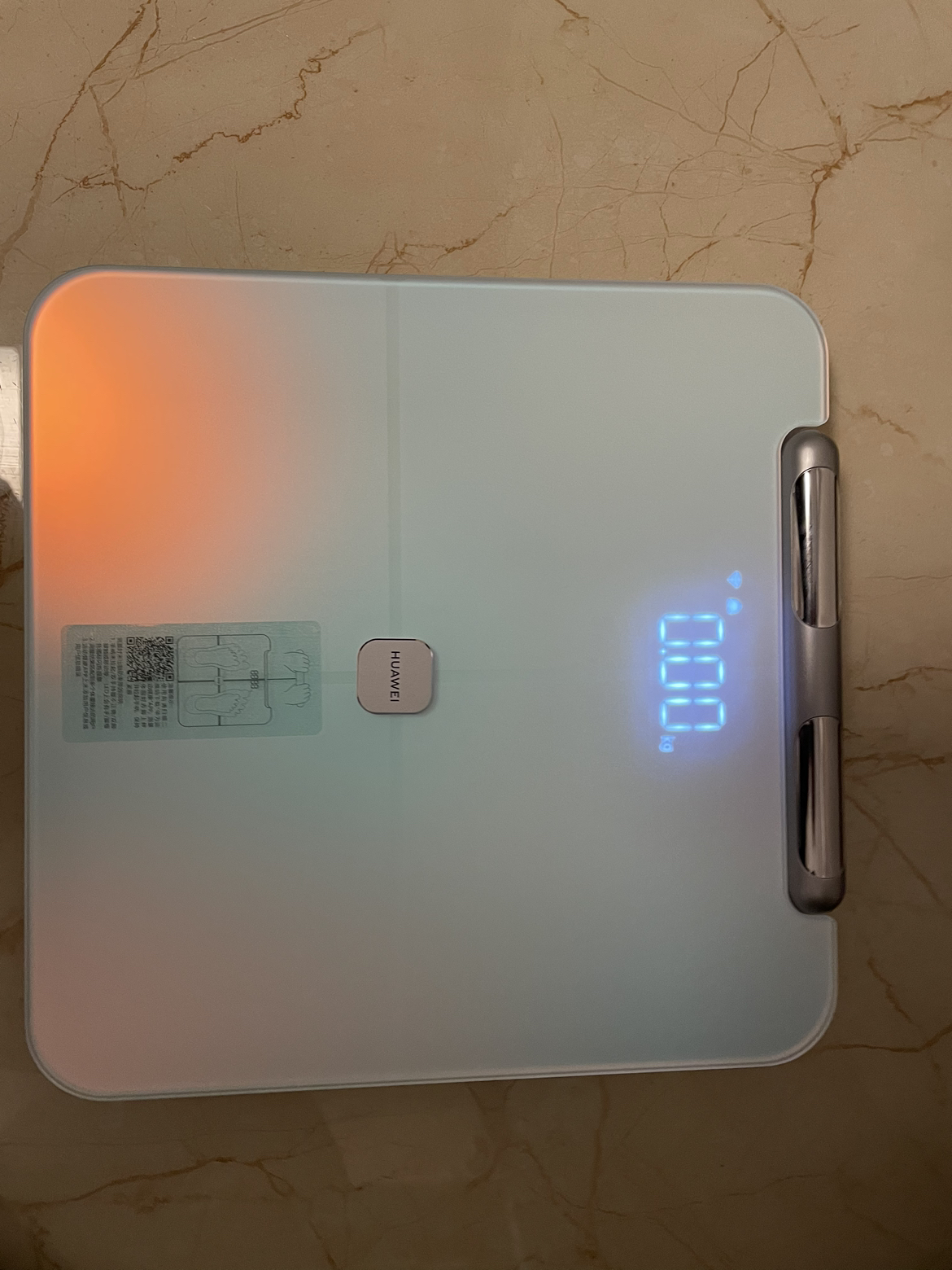 华为(huawei) 华为智能体脂秤 3 pro wifi蓝牙链接 体重秤电子称 双频