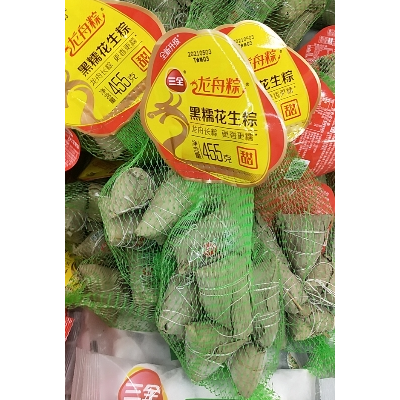 三全粽子 三全龙舟粽网兜装455g(甜)【价格 图片 品牌 报价】-苏宁