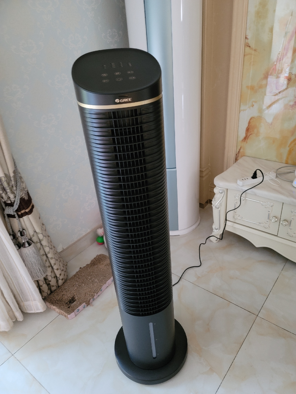 2021-06-22格力(gree)冷风扇ks-04x60dg家用空调扇水冷塔扇负离子客厅