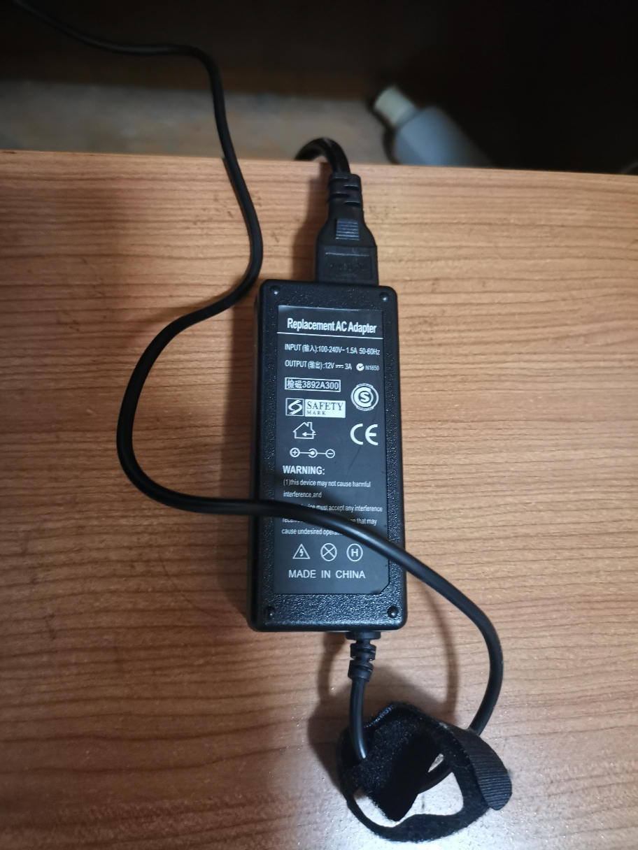 适用于飞利浦adpc1236 234cl2sb液晶12v3a显示屏电源线适配器台式电脑