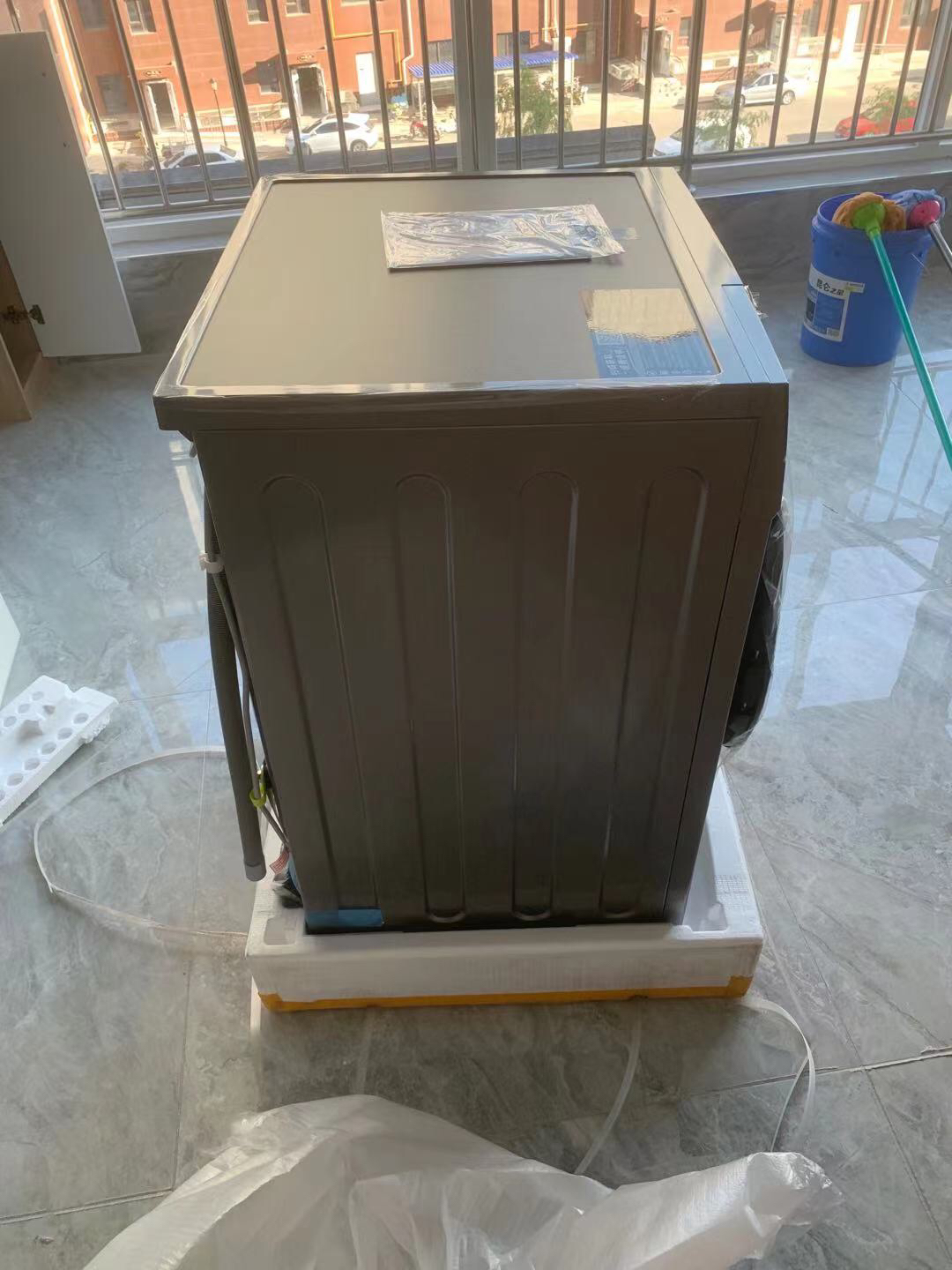 美的(midea)10公斤变频滚筒洗烘一体机 除菌除螨 羽绒服 空气洗 md100