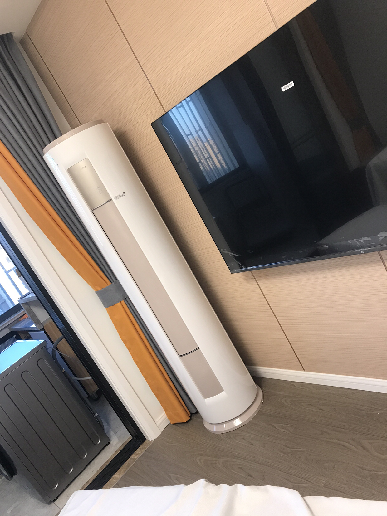 [新能效节能]美的大2匹智能变频冷暖空调立式柜机智行mja客厅圆柱落地