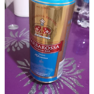 德国进口 凯尔特人(barbarossa)红啤酒500ml*18听/箱