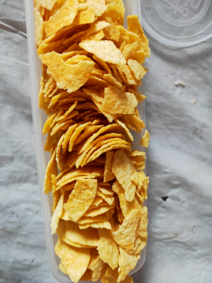 可比克 番茄味薯片105g/罐 膨化小吃休闲办公宿舍小零达利园食品晒单