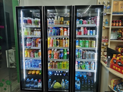 柜酒吧冷藏冰柜商用超市大容量双门三门四门保鲜柜便利店冰箱饮料柜