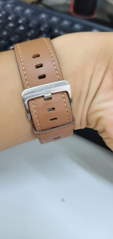 荣耀手表2 46mm 亚麻棕+黑色双表带 智能运动户外手表 两周续航 蓝牙通话 麒麟A1芯片 心脏健康监测 MagicWatch2晒单图