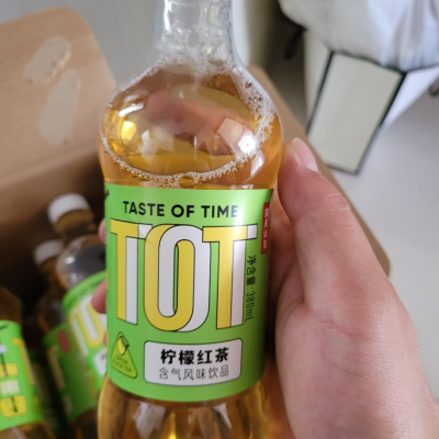 农夫山泉tot柠檬红茶含气风味饮品380ml*15瓶