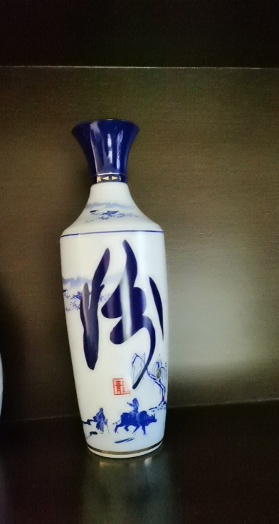 青花韵清香型白酒42度图片