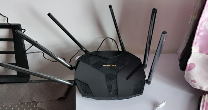 水星(MERCURY)D196G 1900M双千兆无线路由器 高速双频wifi 无线家用穿墙 游戏路由 5G双频智能无线路由晒单图