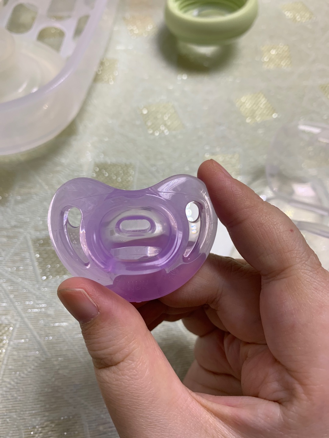 nuk智柔全硅胶安抚奶嘴(0-6个月)晒单图