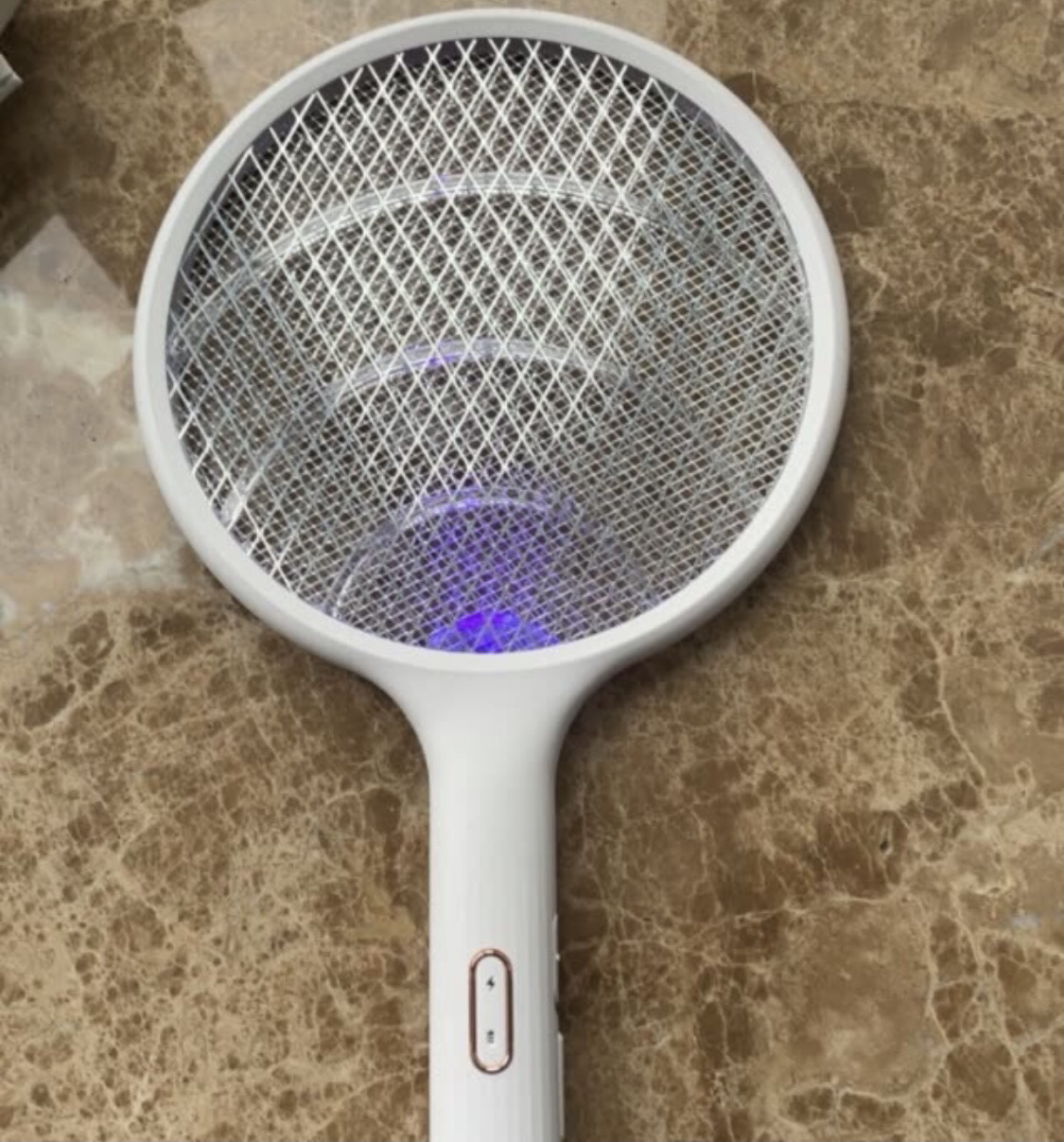 小米有品 质零电蚊拍 充电式 家用强力 电苍蝇拍驱蚊灯多功能灭蚊子