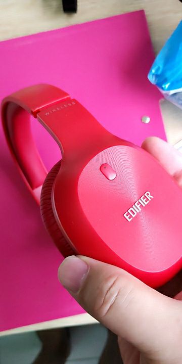 漫步者(EDIFIER)W800BT Plus头戴式立体声蓝牙耳机 音乐耳机 手机耳机 通用苹果小米烈焰红晒单图