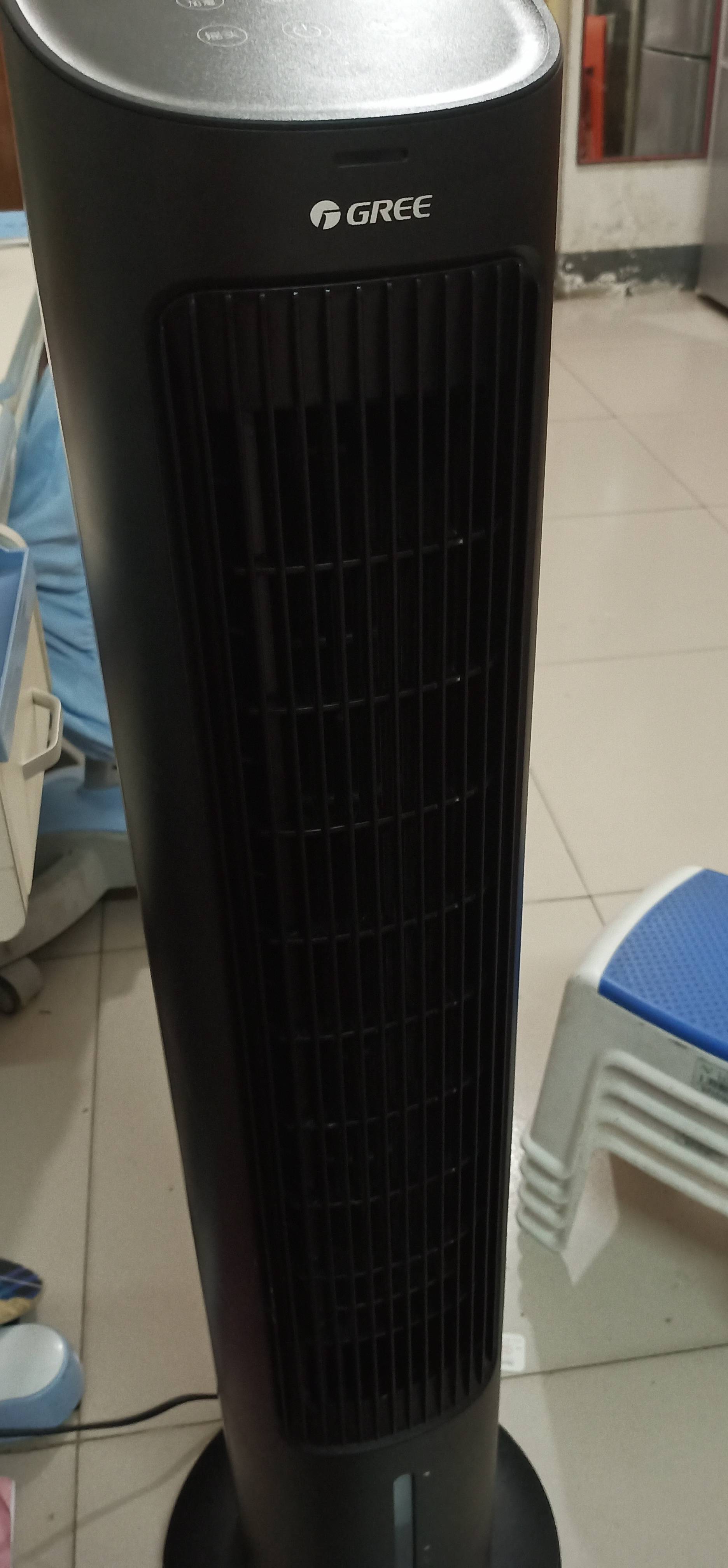 格力(GREE) 空调扇家用水冷塔扇负离子客厅卧室遥控降温空调扇办公加湿冷风扇遥控负离子冷风扇KS-04X60Dg晒单图