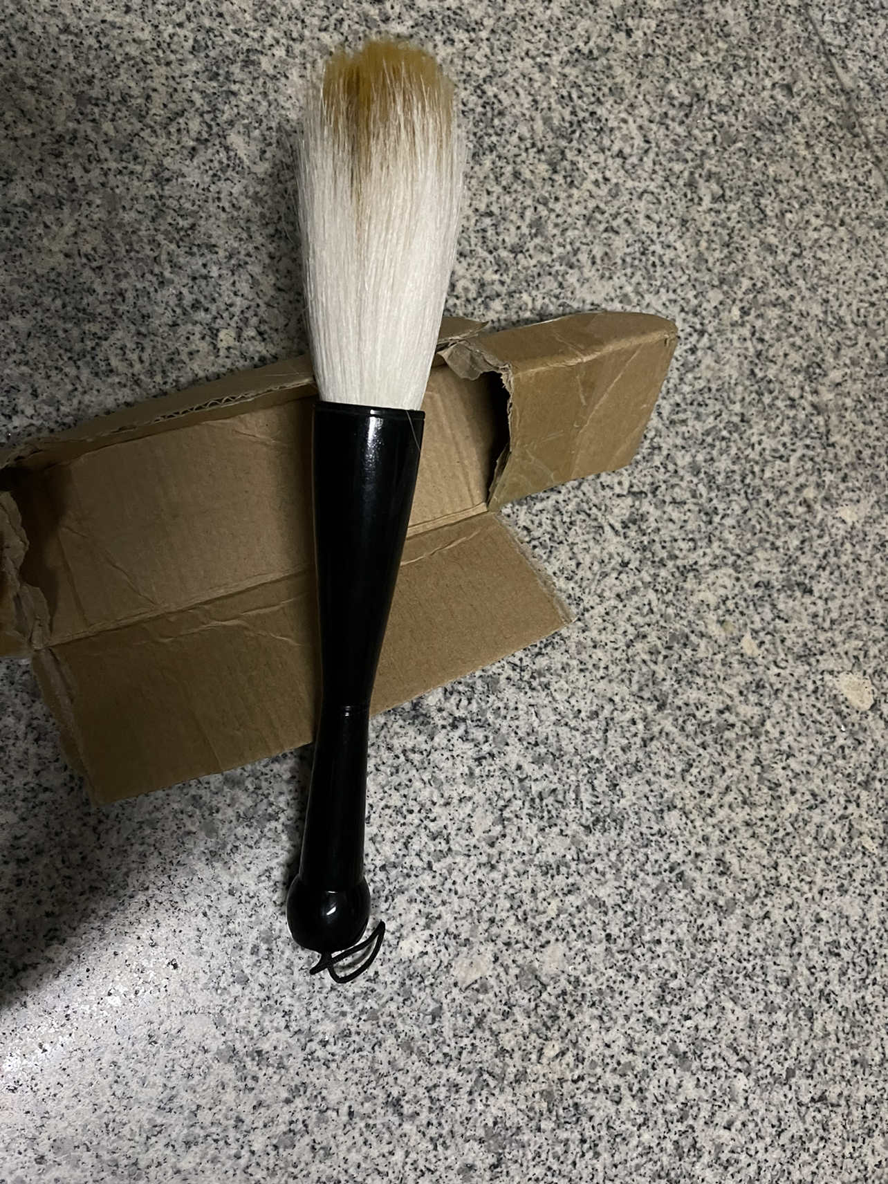 怡茹狼毫毛笔特大号斗笔 抓笔羊毫国画书法对联练习用兼毫提斗大毛笔