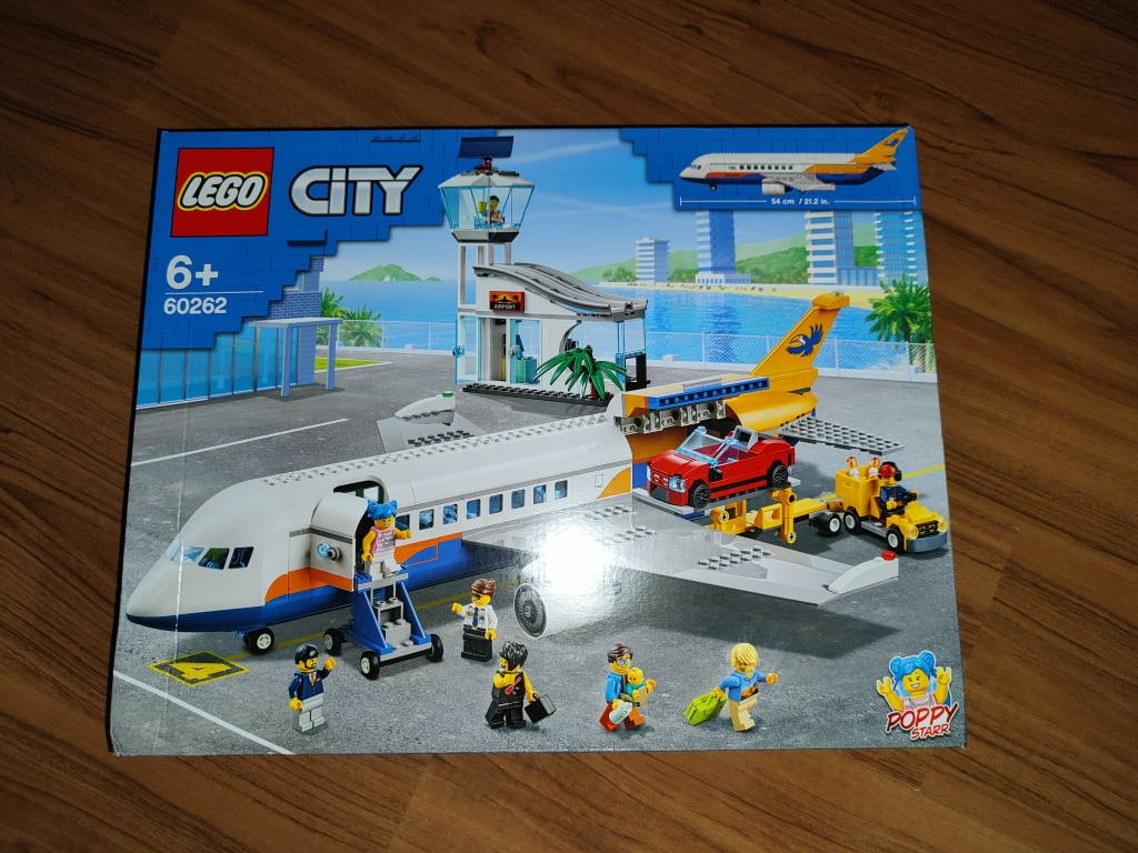 lego乐高城市系列客运飞机60262 男孩女孩6岁 生日礼物 玩具积木晒单