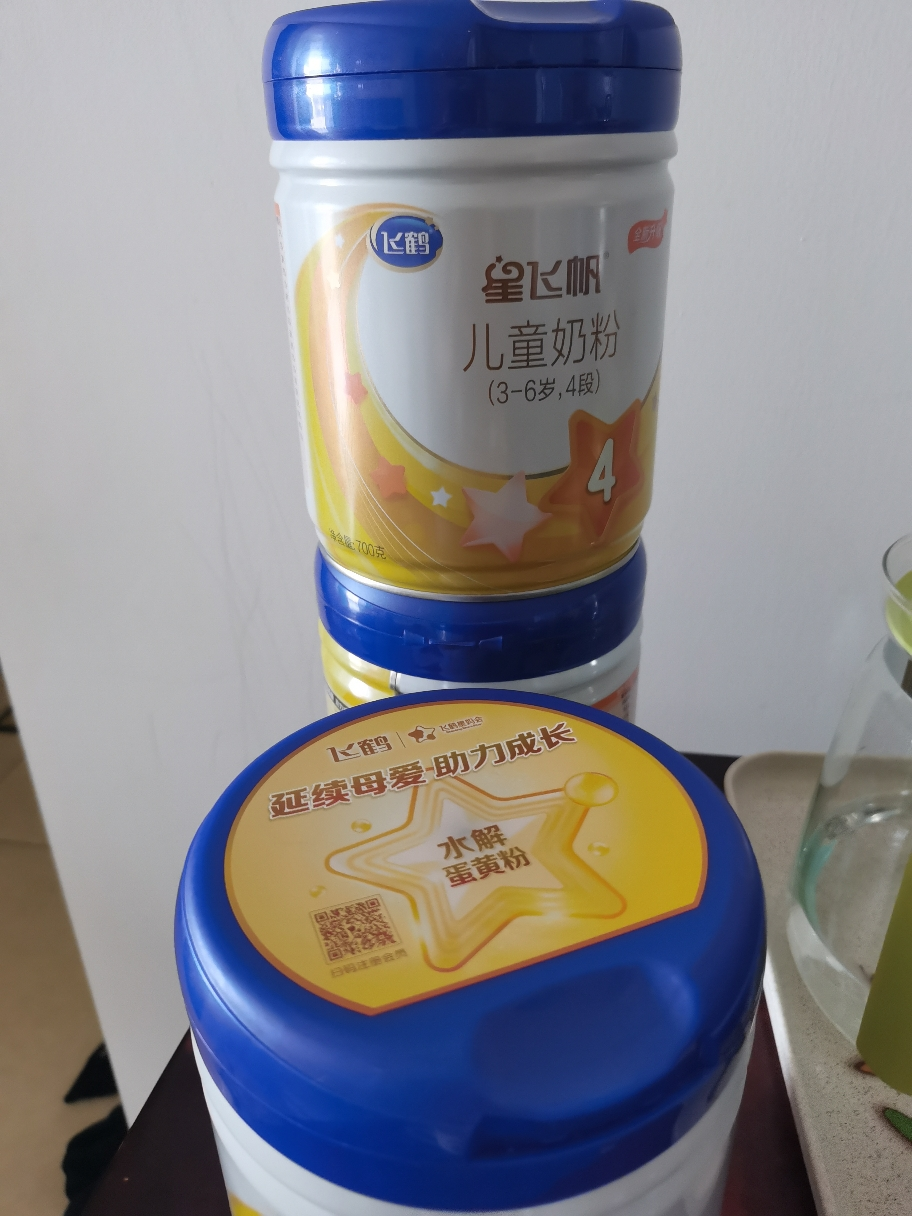 飞鹤星飞帆 儿童奶粉 4段(3-6岁适用) 700克晒单图