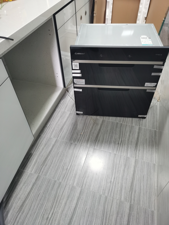 康宝canbo消毒柜嵌入式 家用90l消毒橱柜二星级高温 xdz90-e11ef晒单