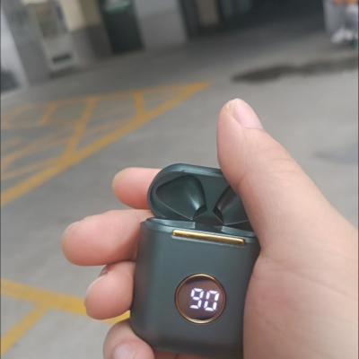 铂典(polvcdg) 蓝牙耳机私模j18蓝牙耳机tws无线半入耳式弹窗改名定位