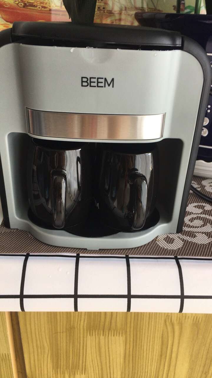 德国beem双杯咖啡机 滴漏咖啡机 咖啡机迷你 咖啡机家用 咖啡机 美式