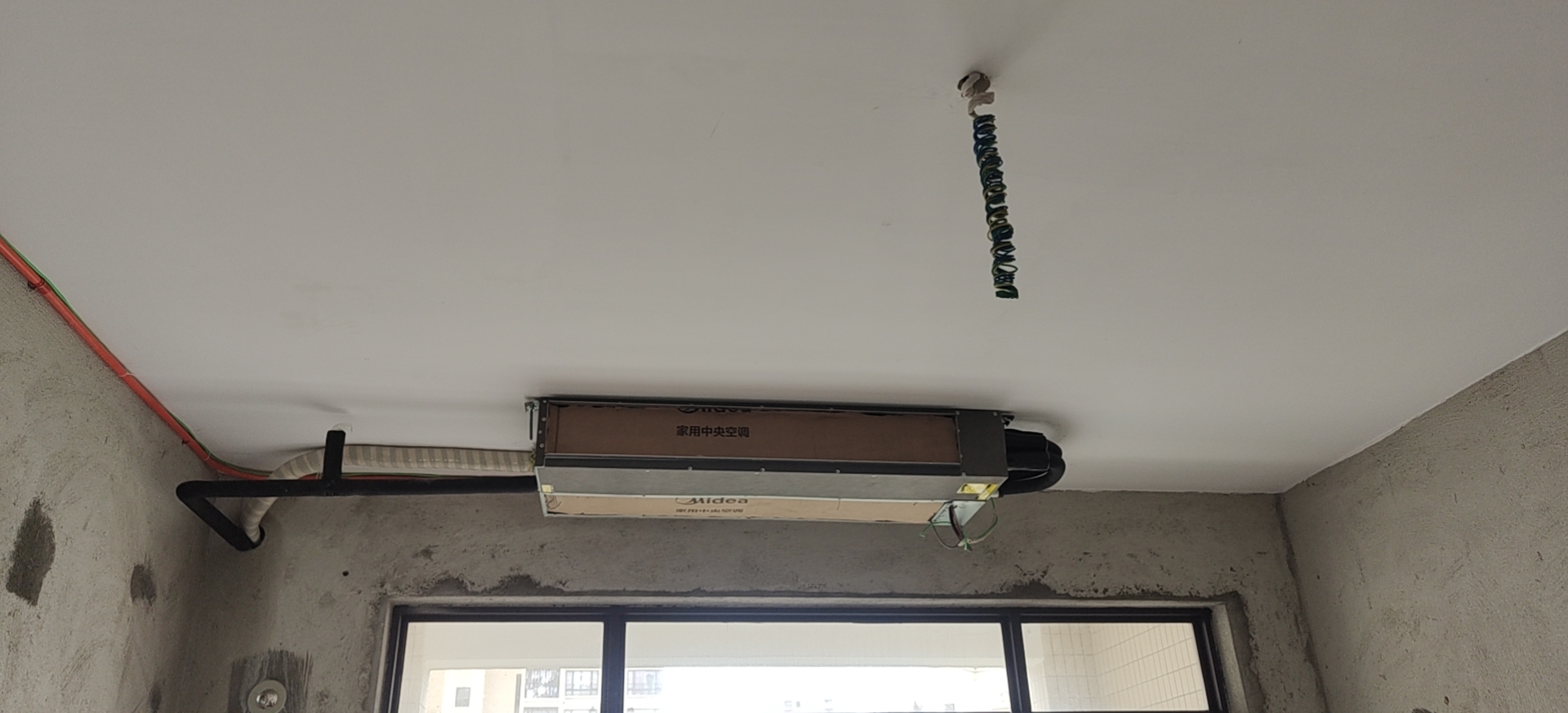 美的(midea)智能家电3匹直流变频风管机一拖一家用中央空调grd二代grd